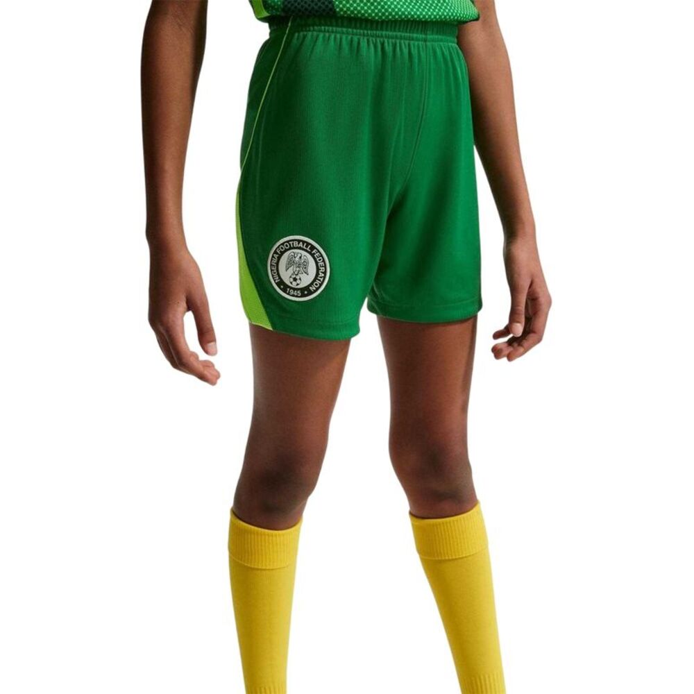 Nike Childrens/Kids Fifa World Cup 2026 Nigeria FC Football Shorts / Green/White